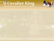 Tablet Screenshot of ilcavalierking.biz
